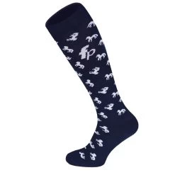 FairPlay Multi Horses Socks -Equestrian Clothing Shop fp multi horses navy