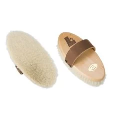 Leistner Soft Goat Hair Brush With Wooden Back