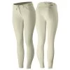 Horze Grand Prix Silicone Full Seat Breeches CREAM