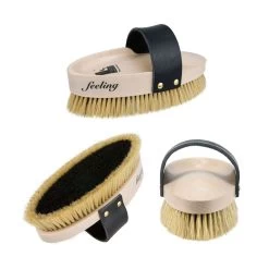 Leistner Feelings Shaped Beechwood Body Brush