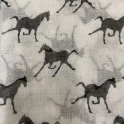 Fashion Scarf Horses -Equestrian Clothing Shop horses scarves white colour