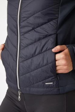 Horze Isla Ladies Padded Hybrid Jacket 12 Horze Isla Ladies Padded Hybrid Jacket -Equestrian Clothing Shop horze isla jacket5
