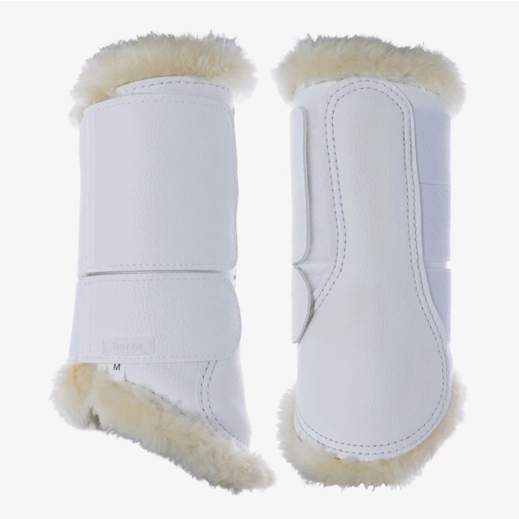 Horze Signature Brushing Boots With Fleece 2 Horze Signature Brushing Boots With Fleece - Image 2