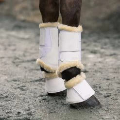 Horze Signature Brushing Boots With Fleece