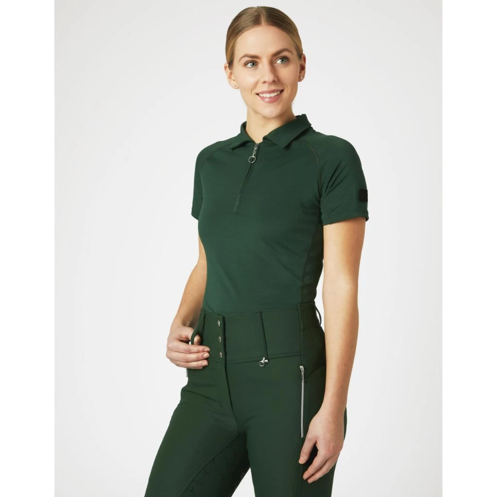 Horze Tiana Pique Polo Shirt 1 Horze Tiana Pique Polo Shirt