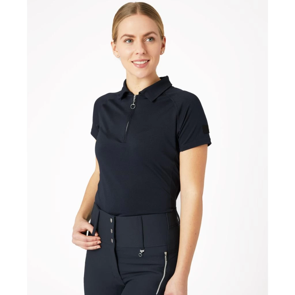 Horze Tiana Pique Polo Shirt 2 Horze Tiana Pique Polo Shirt - Image 2