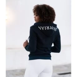 Equestrian Stockholm Ideal Sportive Hooded Sweater -Equestrian Clothing Shop ideal hoodie sportive navy2