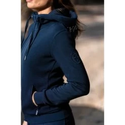 Equestrian Stockholm Ideal Sportive Hooded Sweater -Equestrian Clothing Shop ideal hoodie sportive navy5