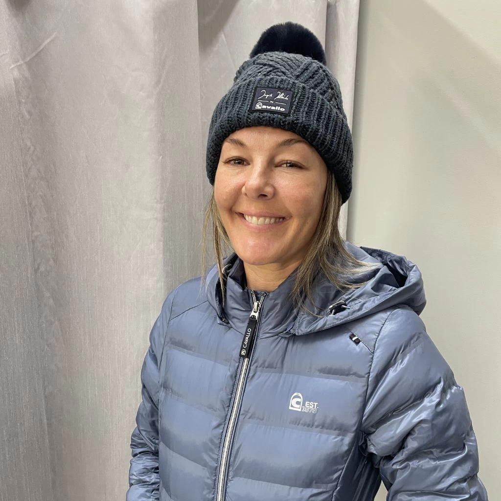 Cavallo Kaley Cable Knit Beanie 3 Cavallo Kaley Cable Knit Beanie - Image 3