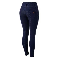 Horze Kacy Ladies Winter Full Seat Stretch Denim Breeches 17 Horze Kacy Ladies Winter Full Seat Stretch Denim Breeches -Equestrian Clothing Shop kacy denim thermo breech