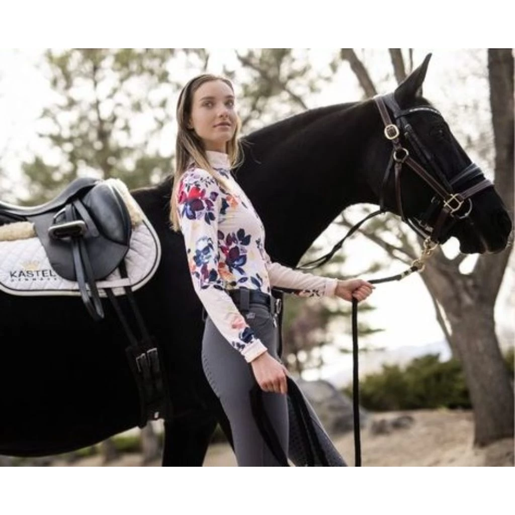 Kastel Denmark Long Sleeve Watercolour Floral Sunshirt 5 Kastel Denmark Long Sleeve Watercolour Floral Sunshirt - Image 5