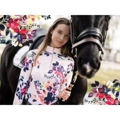 Kastel Denmark Long Sleeve Watercolour Floral Sunshirt