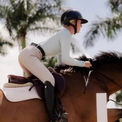 TKEQ Kennedy Seamless Long Sleeve Baselayer -Equestrian Clothing Shop kennedylongsleevelondoncoast2