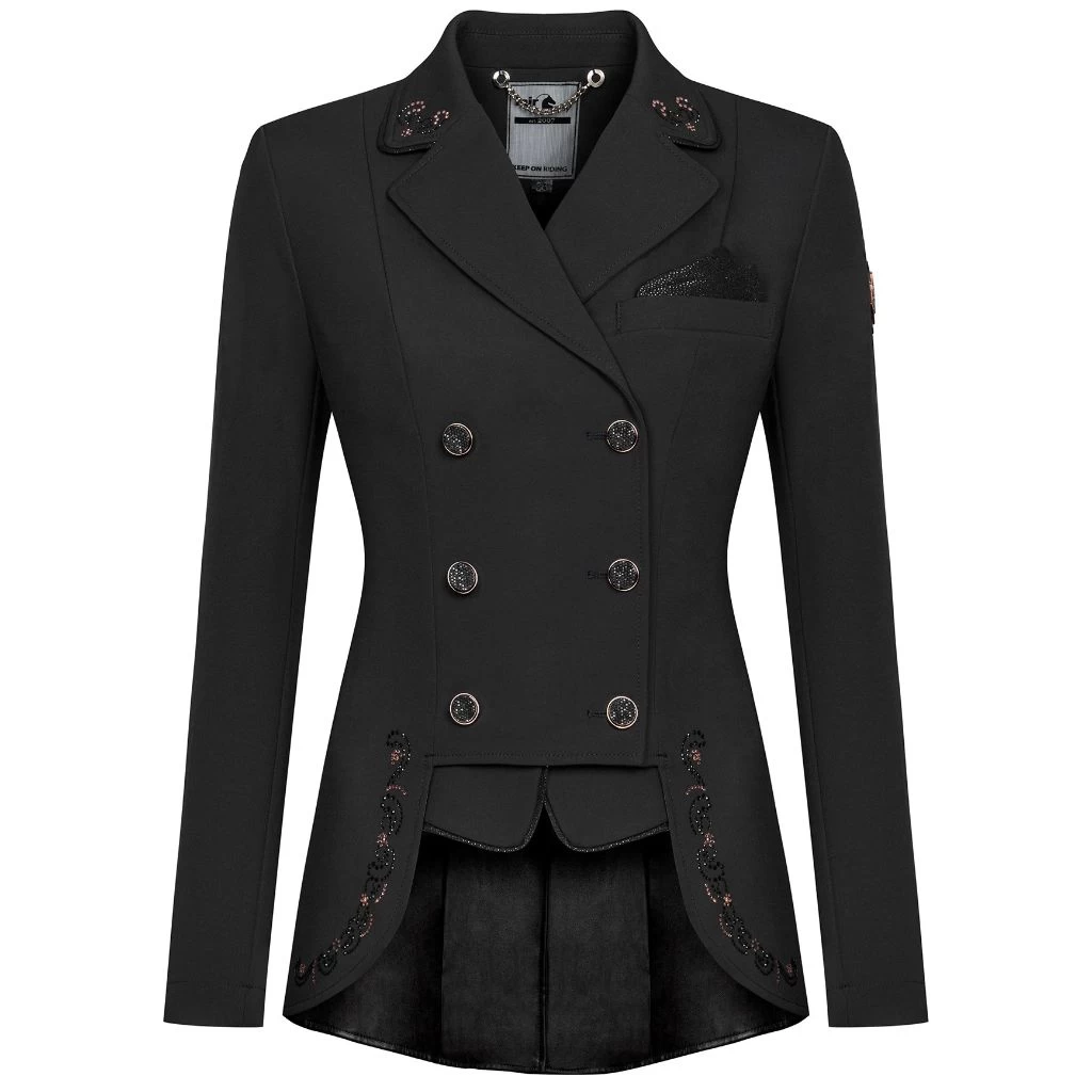 FairPlay Lexim Chic RoseGold Dressage Mini Tails 1 FairPlay Lexim Chic RoseGold Dressage Mini Tails