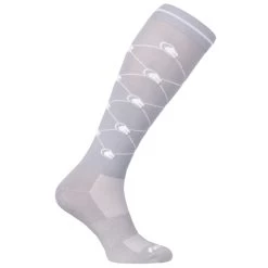 FairPlay Logo Socks -Equestrian Clothing Shop logo grey
