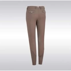 Samshield Mathilde Ladies Knee Grip Breeches -Equestrian Clothing Shop mathilde breech taupe back