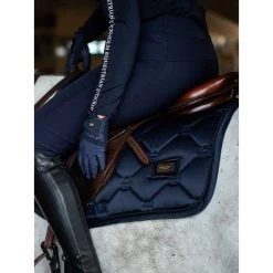Equestrian Stockholm All Purpose/Jump Saddle Pad Modern Tech -Equestrian Clothing Shop modern tech navy ap5