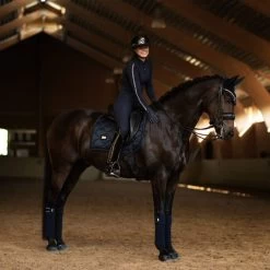 Equestrian Stockholm Dressage Saddle Pad Modern Tech Navy -Equestrian Clothing Shop modern tech navy dr5