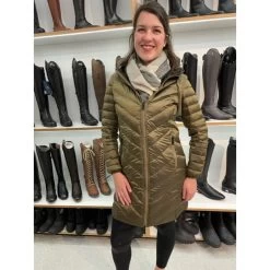 Moke Arnie Reversible Down Coat -Equestrian Clothing Shop moke arnie black2