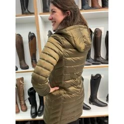 Moke Arnie Reversible Down Coat -Equestrian Clothing Shop moke arnie black3