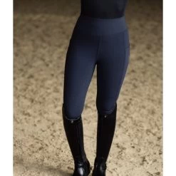 Equestrian Stockholm Dressage Movement Riding Tights -Equestrian Clothing Shop navy tights