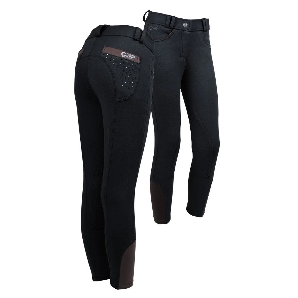 QHP Pearl Self-Knee Kids Breeches 2 QHP Pearl Self-Knee Kids Breeches - Image 2