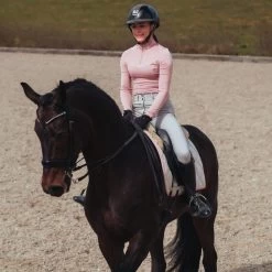 Equestrian Stockholm Dressage Saddle Pad Desert Rose -Equestrian Clothing Shop pinktop