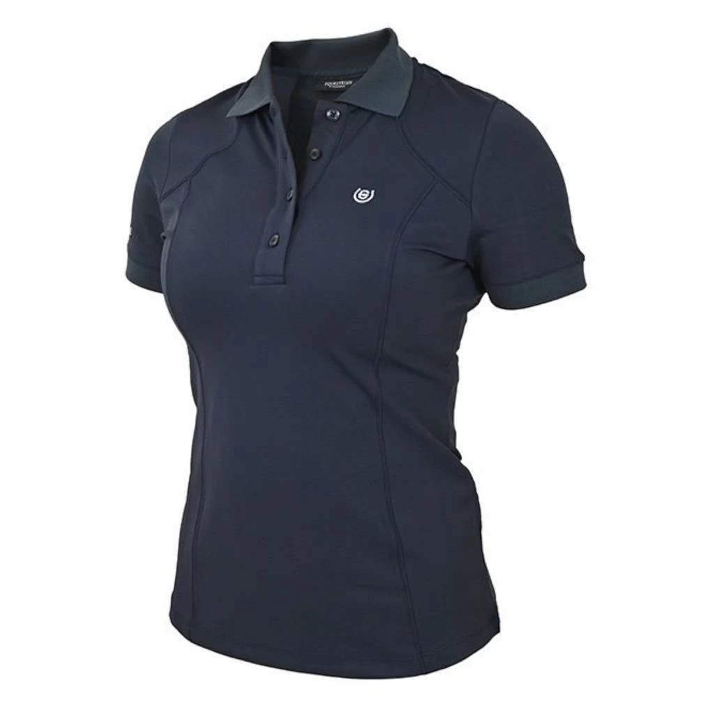 Equestrian Stockholm Polo Shirt Clean Navy 1 Equestrian Stockholm Polo Shirt Clean Navy