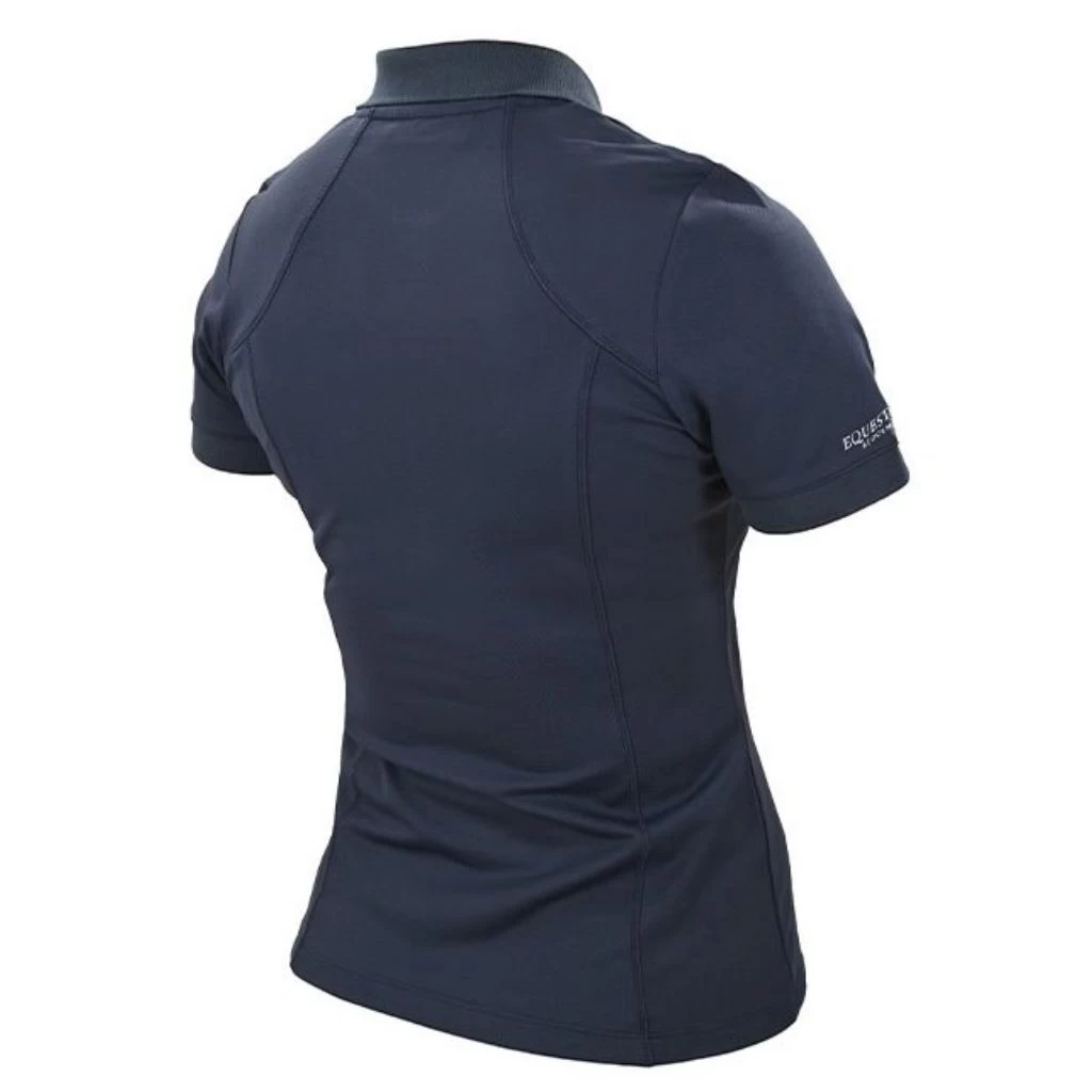Equestrian Stockholm Polo Shirt Clean Navy 3 Equestrian Stockholm Polo Shirt Clean Navy - Image 3