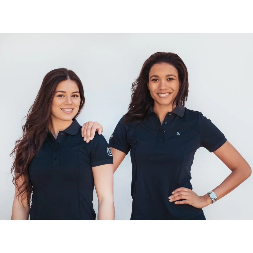 Equestrian Stockholm Polo Shirt Clean Navy 2 Equestrian Stockholm Polo Shirt Clean Navy - Image 2