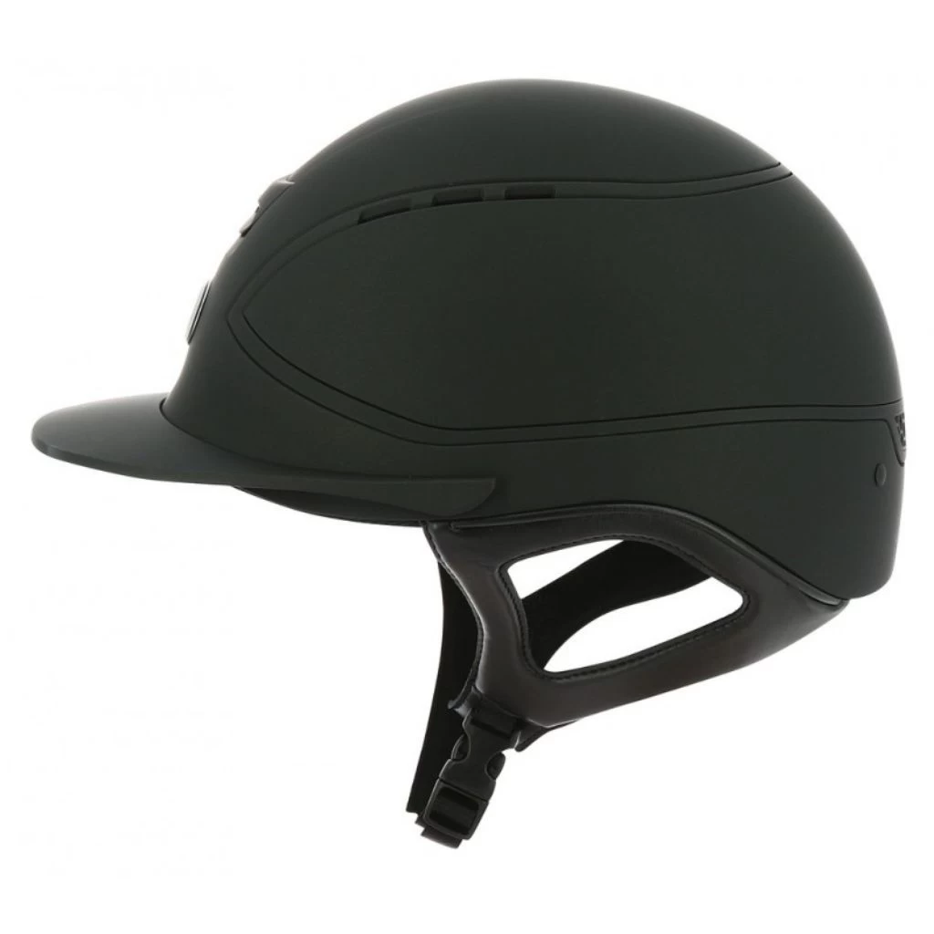 Equi Theme Hybrid Pro Series Helmet BLACK MATT 2 Equi Theme Hybrid Pro Series Helmet BLACK MATT - Image 2