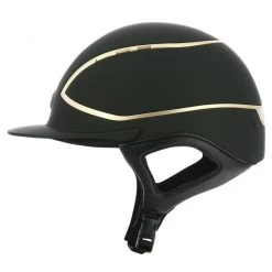 Equi Theme Hybrid Pro Series Helmet BLACK With ROSE GOLD -Equestrian Clothing Shop pro series hybrid rose gold helmet 6