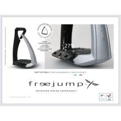 Freejump Soft Up Pro Plus+ Premium Stirrups *NEW* -Equestrian Clothing Shop pro plus 3