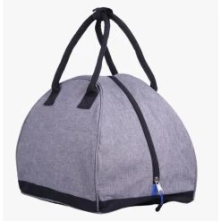 QHP Padded Helmet Bag -Equestrian Clothing Shop qhp helmet bag grey3