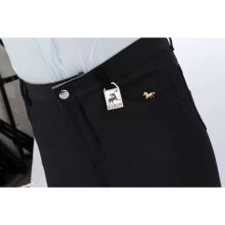 Kyron Roxy 6 W Full Seat Kids Breeches CLEARANCE NO RETURN -Equestrian Clothing Shop roxy w front detail