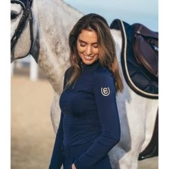 Equestrian Stockholm UV Protection Long Sleeved Top ROYAL CLASSIC -Equestrian Clothing Shop royal classic uv top3 8083b617 e66e 4e5f 8973 6cb7bf3f3e6d
