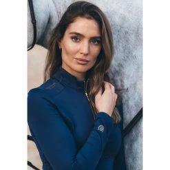 Equestrian Stockholm UV Protection Long Sleeved Top ROYAL CLASSIC -Equestrian Clothing Shop royal classic uv top7