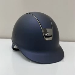 Samshield Shadow Matt Helmet With Titanium And 5 Swarovski Crystals -Equestrian Clothing Shop samhelmet1