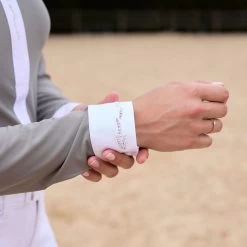 Samshield Julliette Crystal Flower Competition Shirt -Equestrian Clothing Shop samshield comp top3