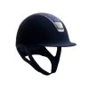 Samshield Shadow Matt Helmet With Paradise Shine Crystal Top And 5 Swarovski Crystals