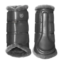 Equestrian Stockholm Brushing Boots Silver Cloud