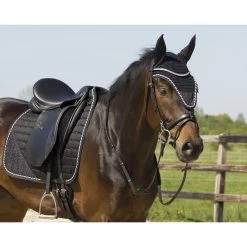 QHP Sparkle Tie-Down Bonnet -Equestrian Clothing Shop sparkle1