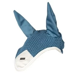 Equestrian Stockholm Ear Bonnet Stone Blue
