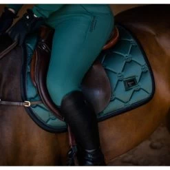 Equestrian Stockholm Jump/All Purpose Saddle Pad Sycamore Green -Equestrian Clothing Shop sycamore green jump spad