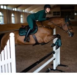 Equestrian Stockholm Jump/All Purpose Saddle Pad Sycamore Green -Equestrian Clothing Shop sycamore green jump spad2