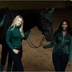 Equestrian Stockholm Long Sleeved Vision Top Sycamore Green -Equestrian Clothing Shop sycamore green vision top5