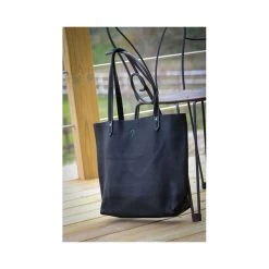 Penelope Tote Leather Bag -Equestrian Clothing Shop tote bag penelope noir