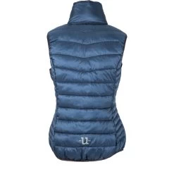 Uhip Padded Ladies Vest Stellar Blue Sheen 8 Uhip Padded Ladies Vest Stellar Blue Sheen -Equestrian Clothing Shop uhip 365 vest celestalblue