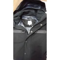 UHIP Mid Length Water Repellent Trench Coat BLACK -Equestrian Clothing Shop uhip coat 902 19 Trench Black5