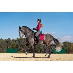 Equestrian Stockholm Dressage Saddle Pad Wild Rose FULL -Equestrian Clothing Shop wildrose dag3 20 retouch 1010x674 1